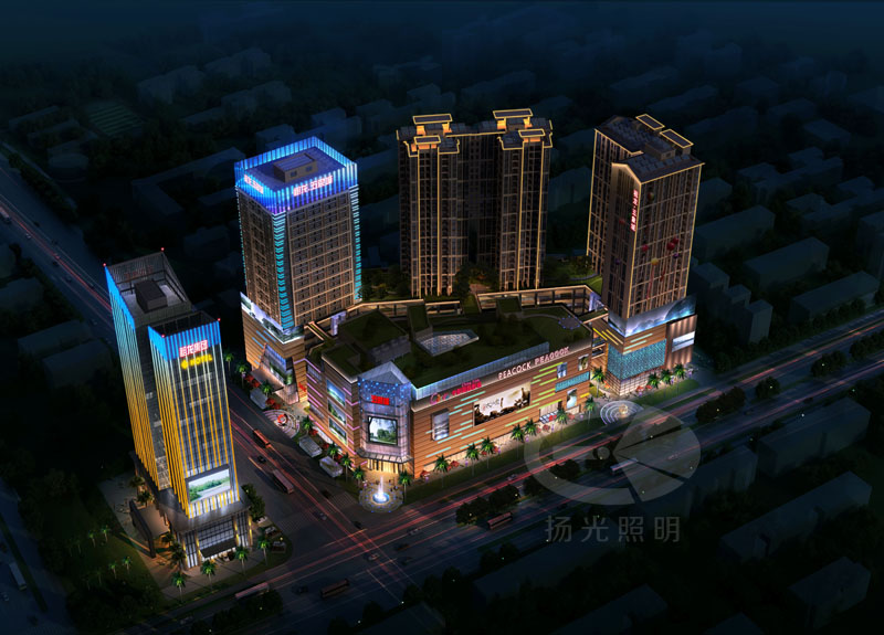建筑夜景照明 建筑夜景照明