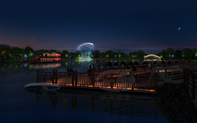 主題樂園景觀照明 主題樂園景觀照明