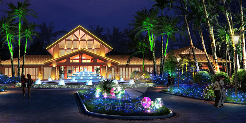 公園景觀(guān)亮化