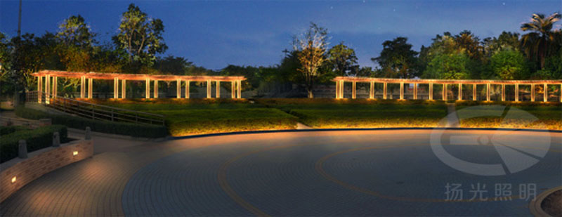 廣場(chǎng)景觀(guān)照明工程