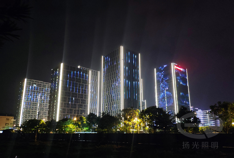 中國鐵建南方總部商業(yè)綜合體燈光工程實(shí)景圖
