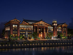 韶關(guān)印象商業(yè)街泛光照明工程設計