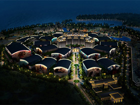 海南?；◢u影視基地戶外照明工程